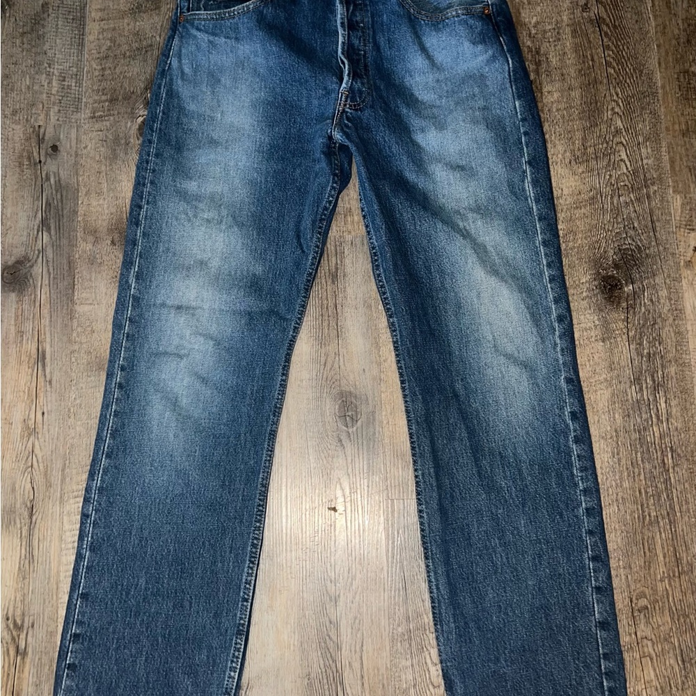 1980 501 Levi's MADE IN USA Men's Straight Blue Jeans